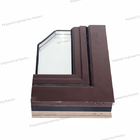 Home Casement Windows With Insulated Broken Bridge Aluminum System Profiles