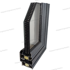 Energy Saving Aluminum Sliding System Window 70mm Heat Insulation Strip Aluminum Extrusion Profile