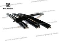 Black Polyamide Thermal Break Strips For Aluminium System Profile Heat Insulation