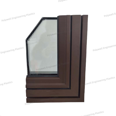 Energy Saving Aluminum Frame System Window Residential Double Glazed Profile