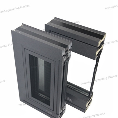 Aluminum Sliding Glass Heat Insulation Profile Window Thermal Broken Bridge Structure Profile