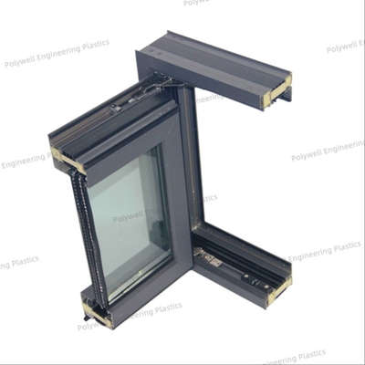 Aluminum Sliding Glass Heat Insulation Profile Window Thermal Broken Bridge Structure Profile