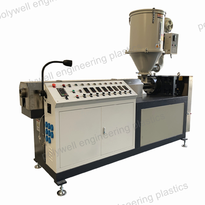Polyamide66 Plastic Granules Nylon Extrusion Machine PA Single Screw Extruder